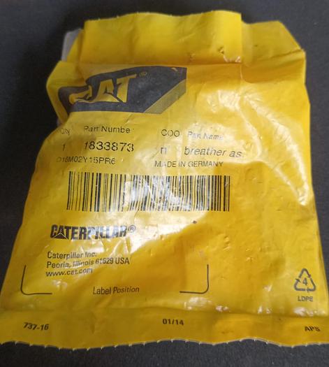 Conjunto do respiro Caterpillar 183-3873