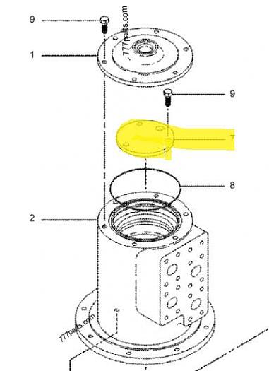 Retentor Caterpillar 7Y4843