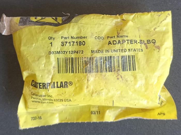 Cotovelo Adaptador Caterpillar 371-7190