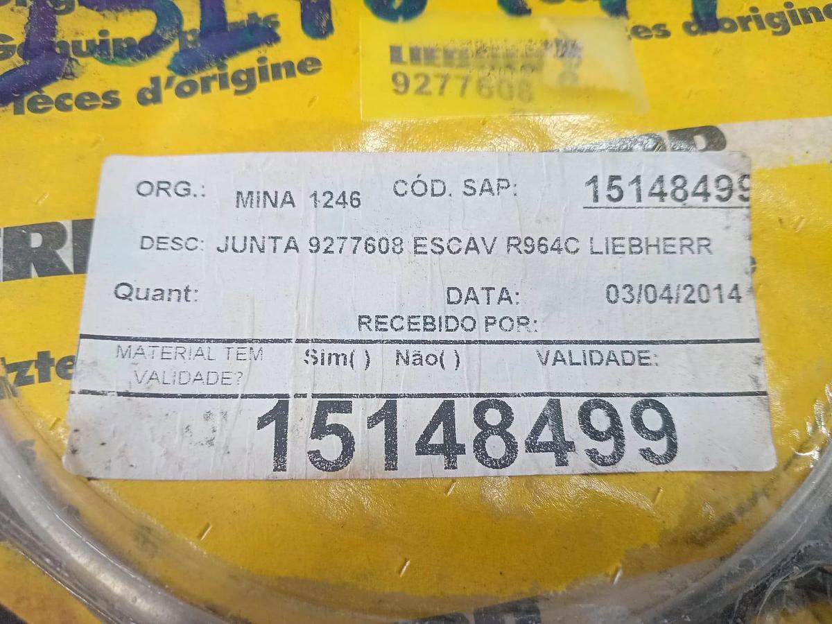 Junta do Cabeçote Liebherr 9277608