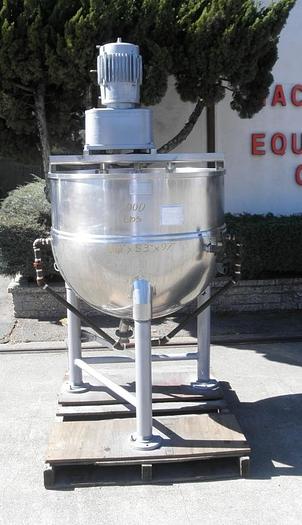 Used Kettle, 150 Gallon, 316 S/st, Groen, Jkt, Scrape Agit, #S741632