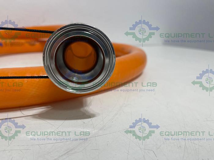 Used Saint Gobain HOSSMP-16 Pure Fit 86" Hose w/ 1 1/2" Sanitary Fitting 125PSI