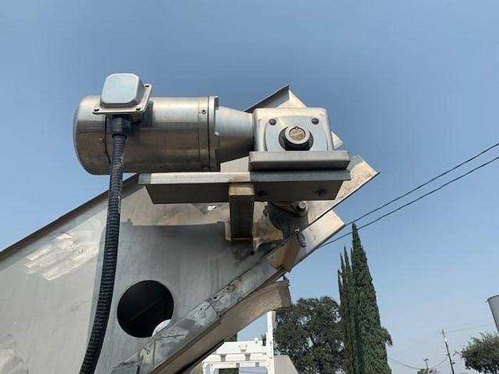 Used 12' Long' x 12" Wide Stainless Steel Elevator