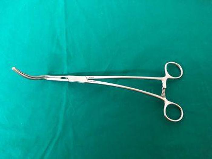 Used Clamp Atraumatic DeBakey Sidewinder Double Curved Jaws 267mm GENITO URINARY 3633