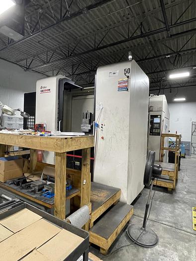 Used 2014 ENSHU GE590H 4-AXIS 630MM HORIZONTAL MACHINING CENTER