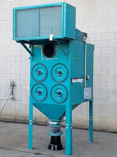Refurbished 2,000 CFM AERCOLOGY CARTRIDGE TYPE DUST COLLECTON SYSTEM (#9820)