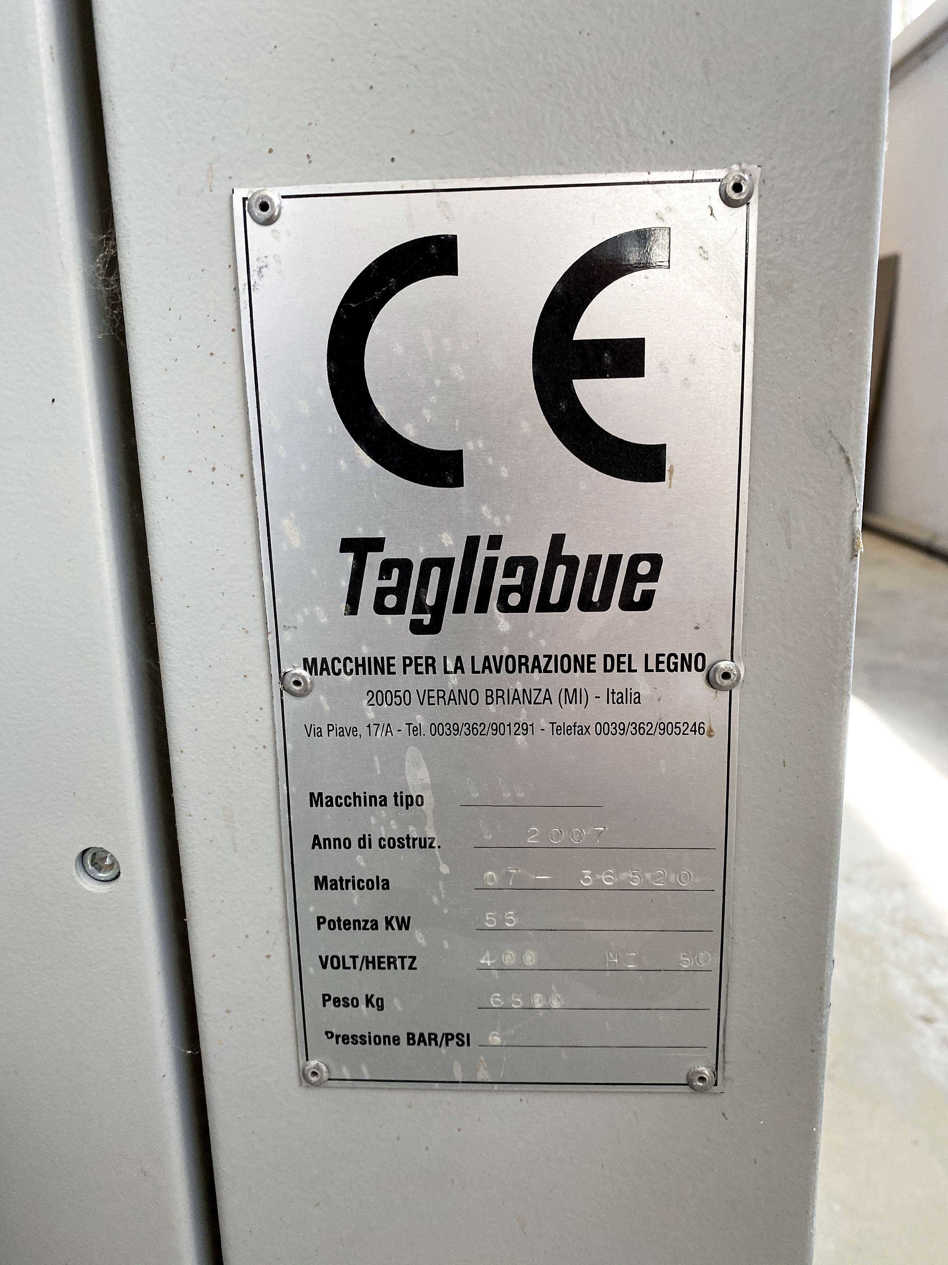 Used Tagliabue Tag T 22 - Belt Sander - 2007