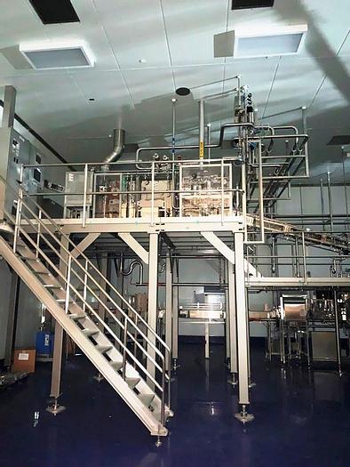 Unused Filler, Bottle, Rotary, 120-Valve, Mitsubishi, Aseptic #C743900