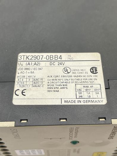 Used Siemens 3TK2907-0BB4