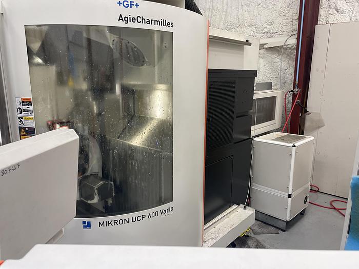 Used 2011 Mikron Agie Charmilles UCP600 Vario 5-Axis Vertical Machining Center