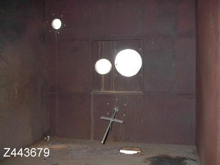 Used Hopper, 100 CF, C/st, 5' X 5' X 4', 10" Inlet Top, #Z443679