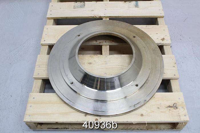 Used Goulds 3175 8x10x22 CD4M Suction Side Plate #40936