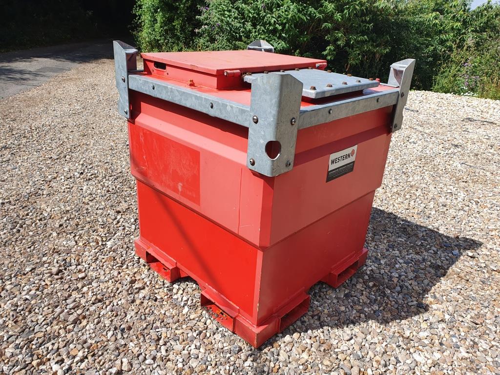 Used Western 10TCG Trans Cube Fuel Tank