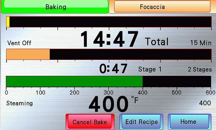 HIDDEN ---- NEW BELSHAW ADAMATIC MODEL OVEN-2010, ROTATING SINGLE RACK GAS OVEN