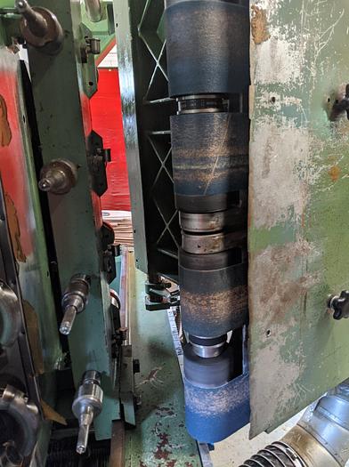 Used Bacci T4MO Copy Lathe with Sanding Heads