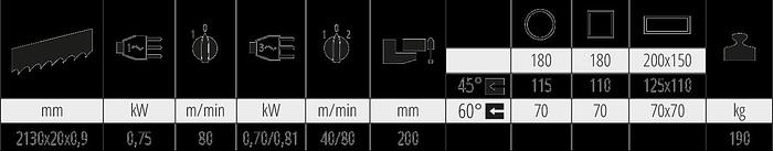 Segatrice Manuale a Nastro MEP PH 211-1