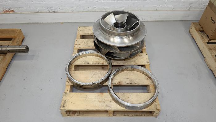 Used Sulzer ZPP32-400 Split Case Pump Rotating Assembly #44558