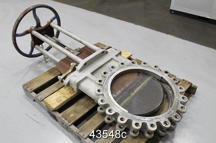 Used True Line 20" Hand Operated Knife Gate Valve #43548