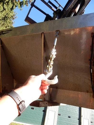 Used Swenson 10' Stainless Steel V-Box