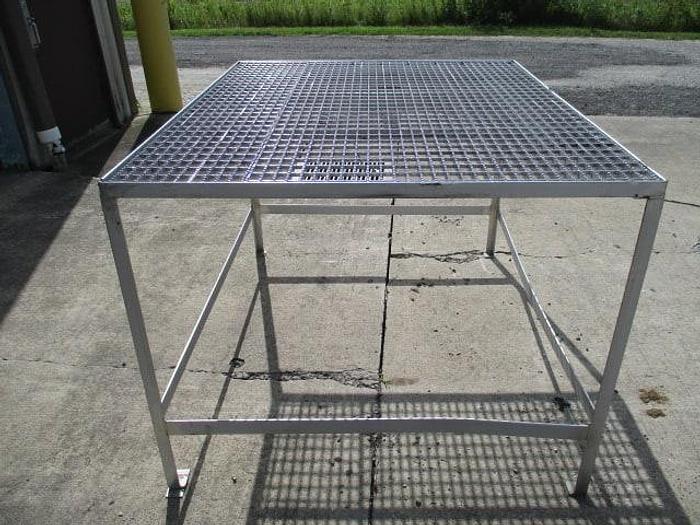 Used Work Platform; 4'x5', No Stairs