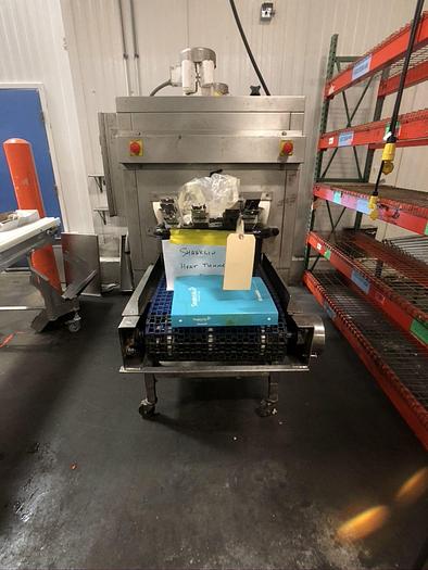 Used SHANKLIN MODEL T-62 S/S STAINLESS STEEL TWO ZONE HEAT TUNNEL