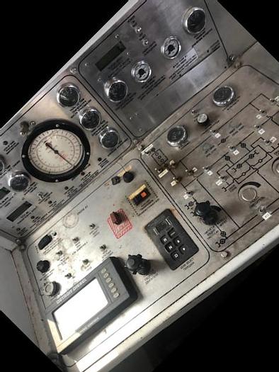 Used 2010 Stewart and Stevenson Single Pump trailer with mixing system.