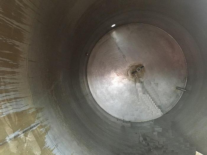 Used Savannah Tank & Mfg. Inc approximately 5,950 gallon 316L stainless steel vertical tank