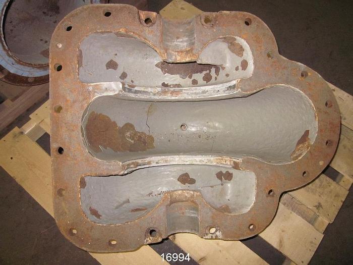 Used Warren 12DTB14 Double Suction Pump, 12" Impeller, 8-Vane #16994