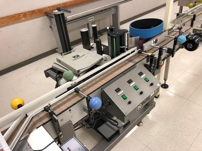 Used Labeler, Pressure Sensitive, LSI, Mdl 1500, Wrap Around,Labeler, Pressure Sensitive, LSI, Mdl 1500, Wrap Around, #S742142