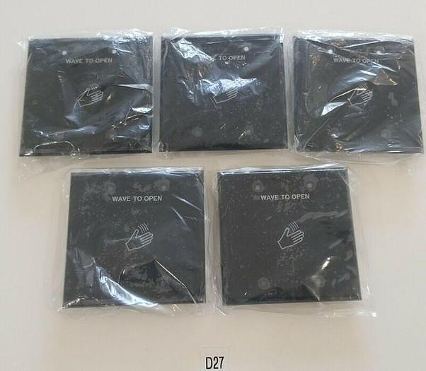 *NEW* LOT OF 5 BEA? Wave To Open Double Gang Plastic Faceplates ONLY + Warranty!