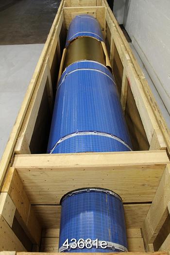 Unused Edge Wallboard Chilled Iron Calender Roll, 20"x 106" #43681