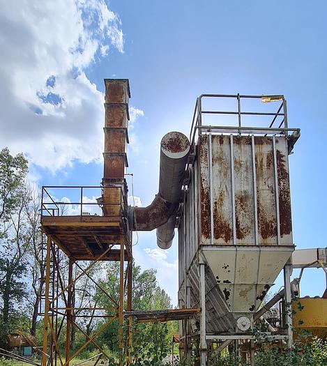 Usato Impianto di produzione di conglomerato bituminoso LORO & PARISINI essiccatore MARINI EMCC 160