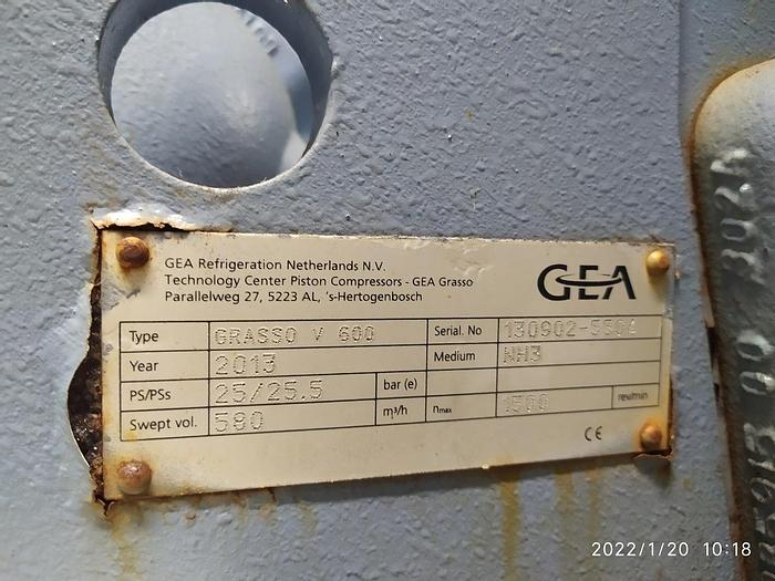 Used 2013 GEA Grasso V 600