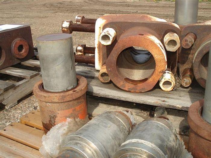 Used Western Roughrider RR1000 Triplex Frac/Mud Pump Module