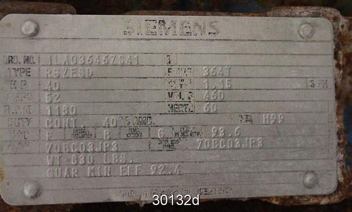 Used Black Clawson P24 Pressure Screen #30132