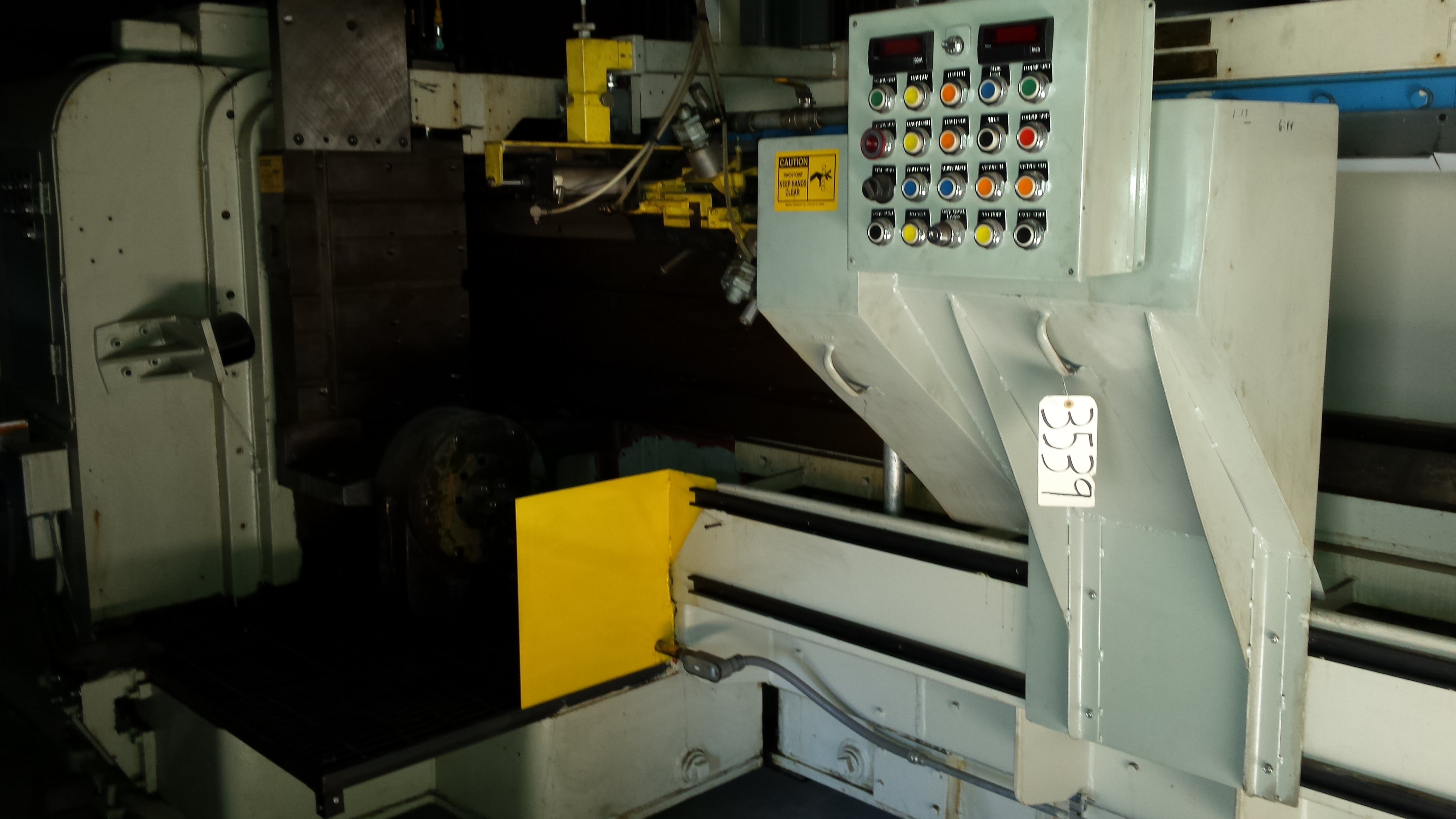 Used 50 Ton x 120" Lapointe Model 50-120 S.R.H.E. Horizontal Surface Broaching Machine; From Aerospace, Mint Condition
