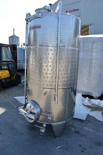 Letina 500 gal red fermenters