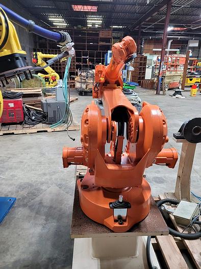 Used ABB IRB 2400L Industrial Robot with IRC5 controller and positioner