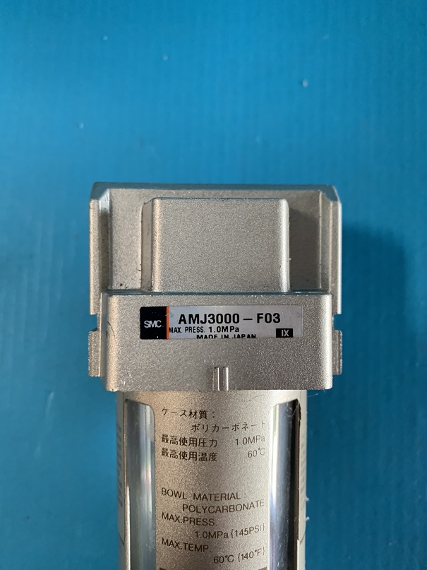 Used SMC amj3000-f03 Vacuum Drain Filter