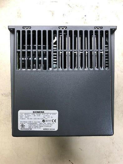 Siemens Micromaster 6SE9221-0CC40