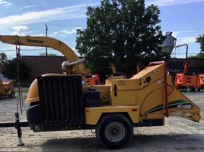 Used 2014 Vermeer BC1500-17VP Brush Chipper