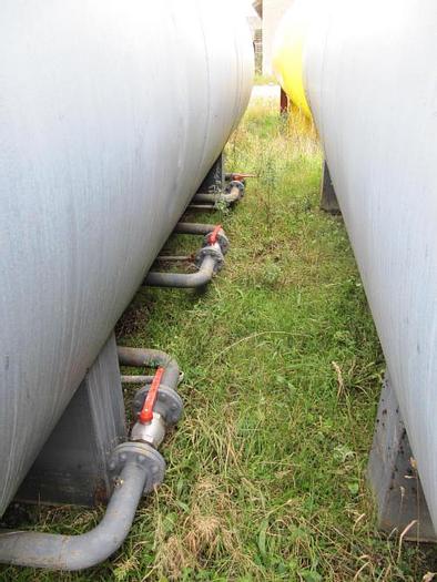 Used 35 m3 horizontal iron tanks - SOLD