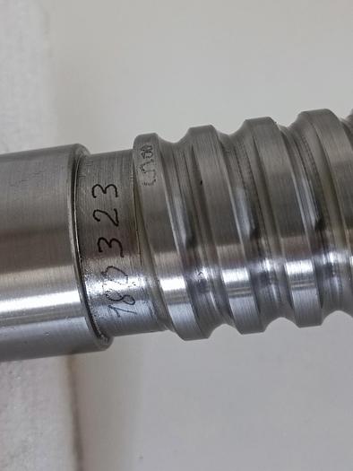 Geschliffener Präzisions Kugelgewindetrieb, D40 x 10 mm, 1190/854 mm, Eisenmann, neu