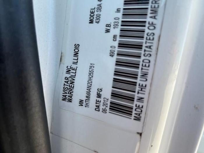 Used C55751 Altec L42-MH 47ft Bucket Boom on 2013 International 4300