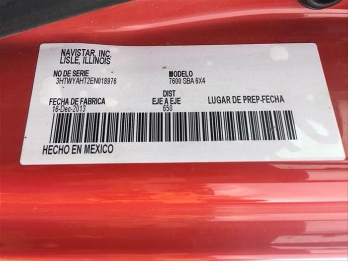 2014 International 7600 Truck