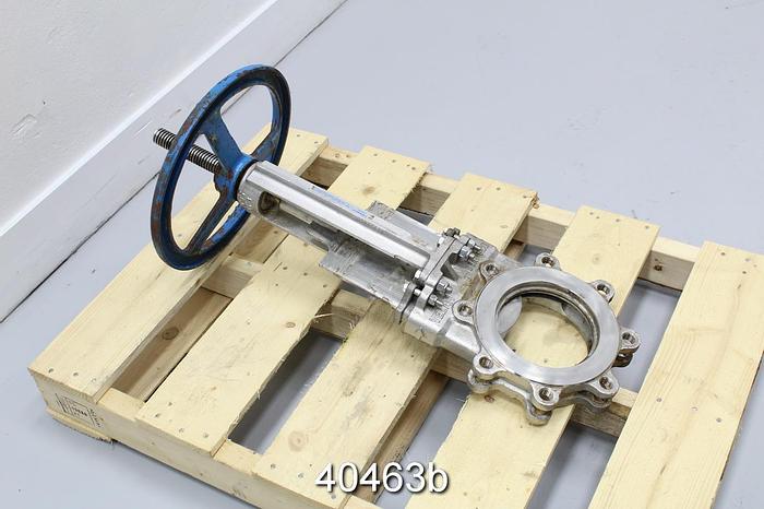 Used Velan 6" Hand Operated Knife Gate Valve #40463