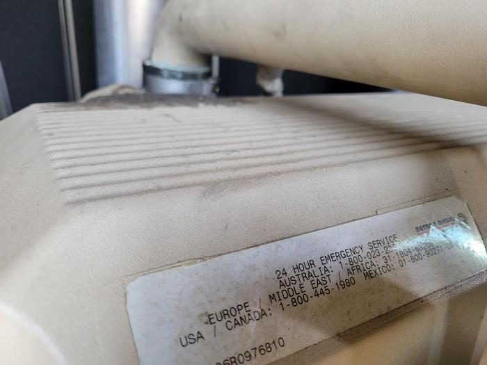 Used 400kW Katolight Generator---hole in block--needs engine