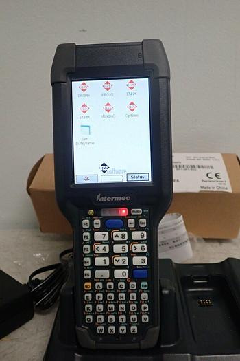 Used Intermec CK3XAA4K000W4100 CK3X Handheld Barcode Scanner with Battery, Cradle