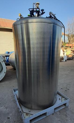 Used Tank, 279 Gallon, S/st, 350 PSI, Liquid Nitrogen #S744385
