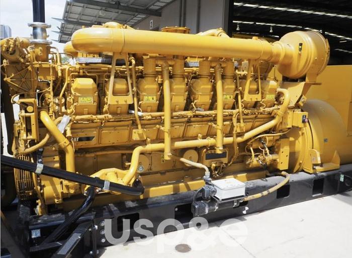 Used 1.6 MW 2011 Used Caterpillar 3516 Diesel Generator Set